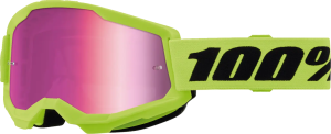Ochelari Copii 100% Strata 2 Yellow/Green