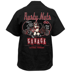 Rusty Nuts Shirt Black