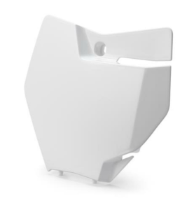 Placa numar KTM SX 16-18/EXC 17-19 Alb
