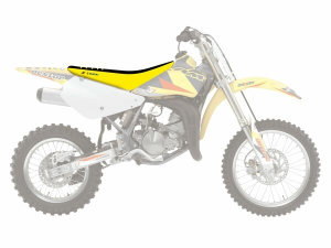 Double Grip 3 Seat Cover Yellow, 2, nordicamoto.ro