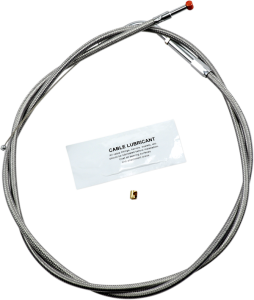 Stainless Steel Throttle/idle Cable Silver