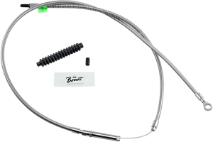High-efficiency Stainless Steel Clutch Cable For Harley-davidson Silver