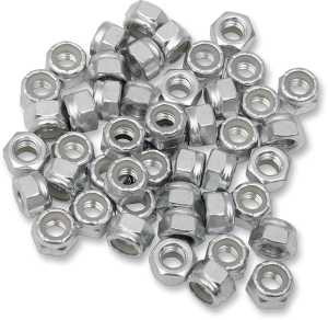 Nylock Nut Silver 
