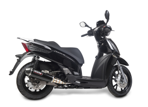 Exhaust Maxiscooter 4t Black, 1, nordicamoto.ro