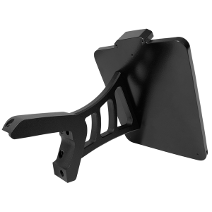 Side Mount License Plate Holder Black, 3, nordicamoto.ro