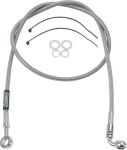 Proswivel Brake Hose Silver
