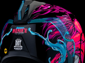 Casca Icon Airform Manik'rr Mips Pink, 9, nordicamoto.ro