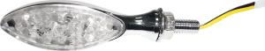 Led Ultra Mini Stem-mount Marker Lights Chrome, 1, nordicamoto.ro