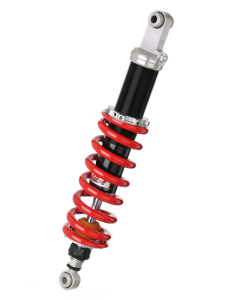 Emulsion Mono Gas Shock Adjustable Length Silver, Red, Black
