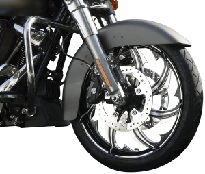 Fury Moto Forged Aluminum Wheel Black 
