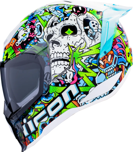 ICON Ultraflite Doodle 3 Mips Helmet Multi , 6, nordicamoto.ro