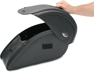 Cruis'n Teardrop Saddlebags Black, 1, nordicamoto.ro