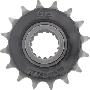 JT SPROCKETS Countershaft Front Sprocket Black, Natural 