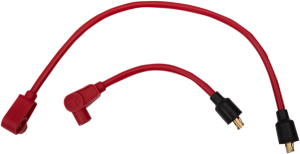 8mm Custom-fit Spark Plug Wire Kit Red, 1, nordicamoto.ro