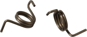 MOOSE RACING Footpeg Springs Silver 