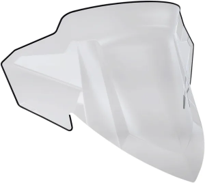 Polycarbonate Windshield Gray