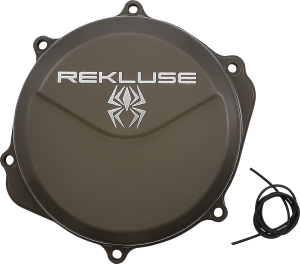 Clutch Cover Black, Anodized