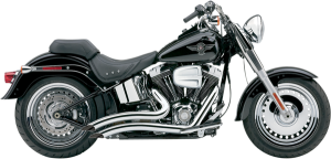 Speedster Swept Short Exhaust System Chrome, 1, nordicamoto.ro