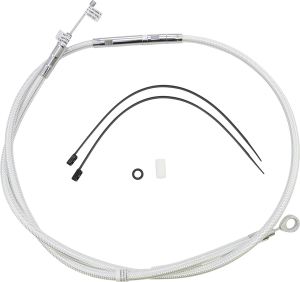 High-efficiency Braided Sterling Chromite Ii® Clutch Cable Silver