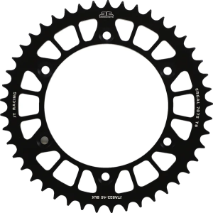 JT SPROCKETS Pinion spate negru, 1, nordicamoto.ro