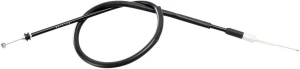 MOOSE RACING Black Vinyl Throttle Cable Black 