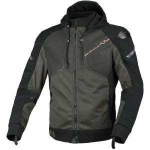 Geaca textil de vara MACNA BRERO Negru XS, nordicamoto.ro