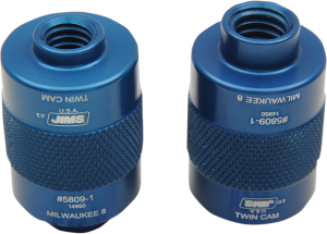 Cylinder Hold Down Nuts Blue, 1, nordicamoto.ro