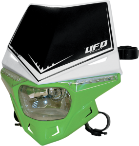 Dual Color Stealth Headlight Green, White
