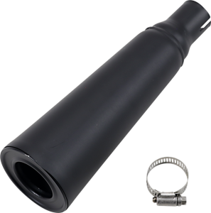 Universal 3m Steel Dirtbike Muffler Body Black, 1, nordicamoto.ro