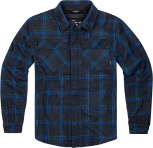 Geaca Textil Icon Upstate™ Riding Flannel Blue