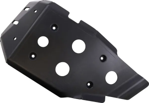 MOOSE RACING Aluminum Skid Plate Black 