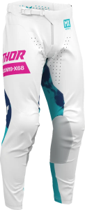 Launchmode Bleach Pants White, Blue 