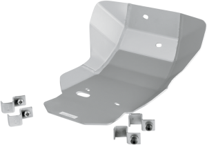 Aluminum Skid Plate Silver
