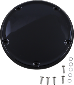 Derby Cover Gloss Black, 1, nordicamoto.ro