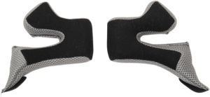 Cheekpads Rise 2x 15mm Black
