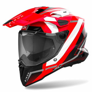 Casca Moto Airoh Commander 2 Mavick Red Gloss