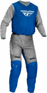 Combo Echipament Mx/Enduro Fly F-16 Albastru/Gri