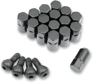 Atv-utv Wheel Lugnut Black 
