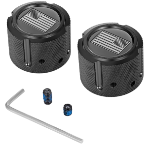 Front Axle Nut Cover Black, 3, nordicamoto.ro