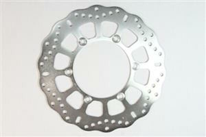 Brake Rotor Fixed Contour Wave Silver, Stainless Steel, 3, nordicamoto.ro