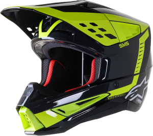 Casca Alpinestars Supertech M5 Beam Black/Yellow XS, 2, nordicamoto.ro