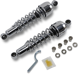 Replacement Shock Absorber Black, Chrome