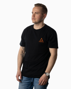 AMOQ Original T-Shirt Black/Orange M L, 1, nordicamoto.ro