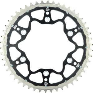 Pinion dublu spate Fusion, negru