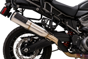 Adventure Hi-output 450 Slip-on Muffler Silver, 4, nordicamoto.ro