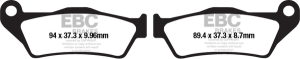 Vee Semi-sintered Brake Pads, 1, nordicamoto.ro
