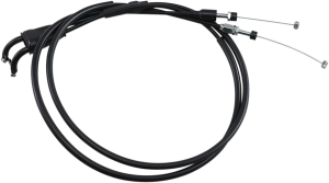 MOOSE RACING Black Vinyl Throttle Cable Black, 4, nordicamoto.ro