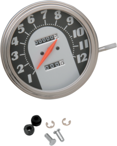 5(r) Fl-style 2240:60 Speedometer Black