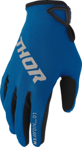 Youth Ridemode Static Gloves Blue 