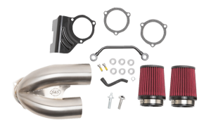 Tuned Induction Air Cleaner Silver, 1, nordicamoto.ro